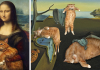 Russian Artist Inserts Her “Fluffy” Cat Into Iconic Paintings